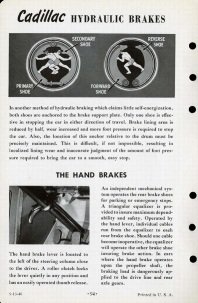 1941 Cadillac Salesmans Data Book Page 38
